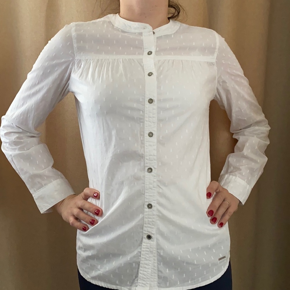 US Polo Association Women's White Regular fit Shirt - Picture 1 of 2